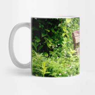 Overgrown Garden Bench Mug